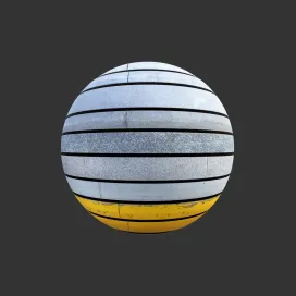 City street curbvariations